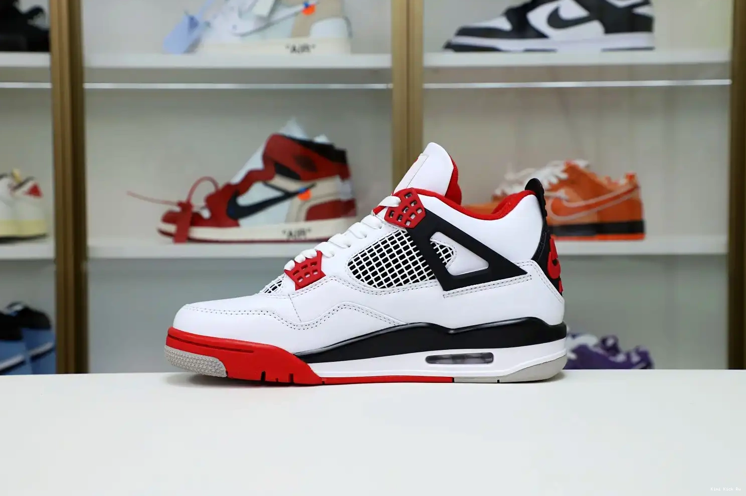 2012 'FIRE RED' AIR Kimikick JORDAN 4 RETRO 0804
